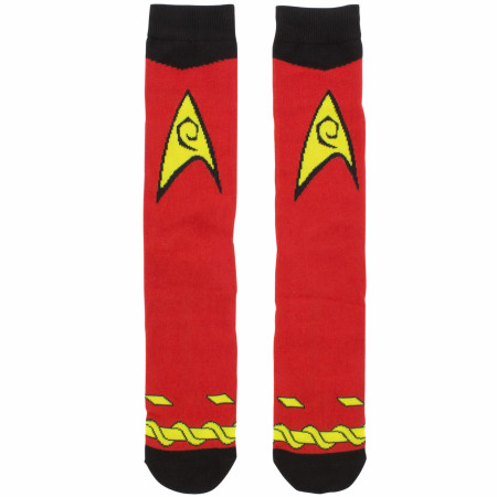 Star Trek Spock Assorted 6-Pack Crew Socks